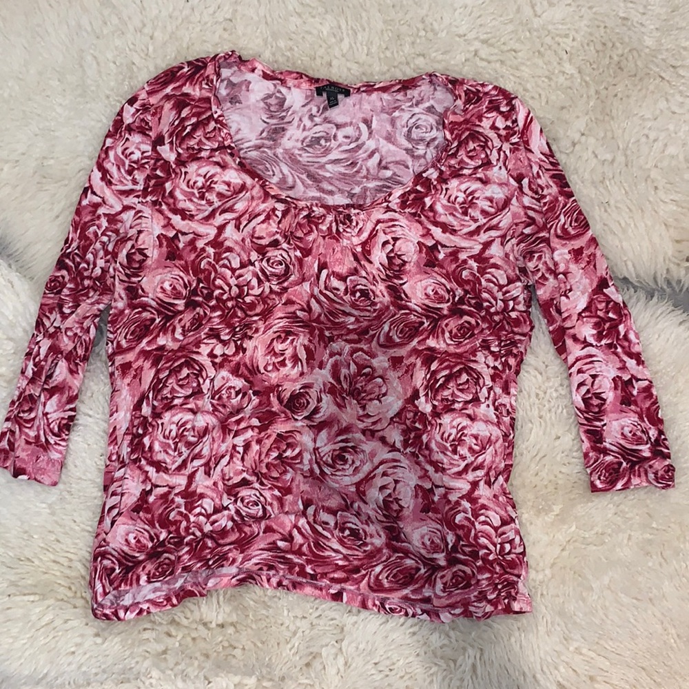 Rose ¾ sleeve